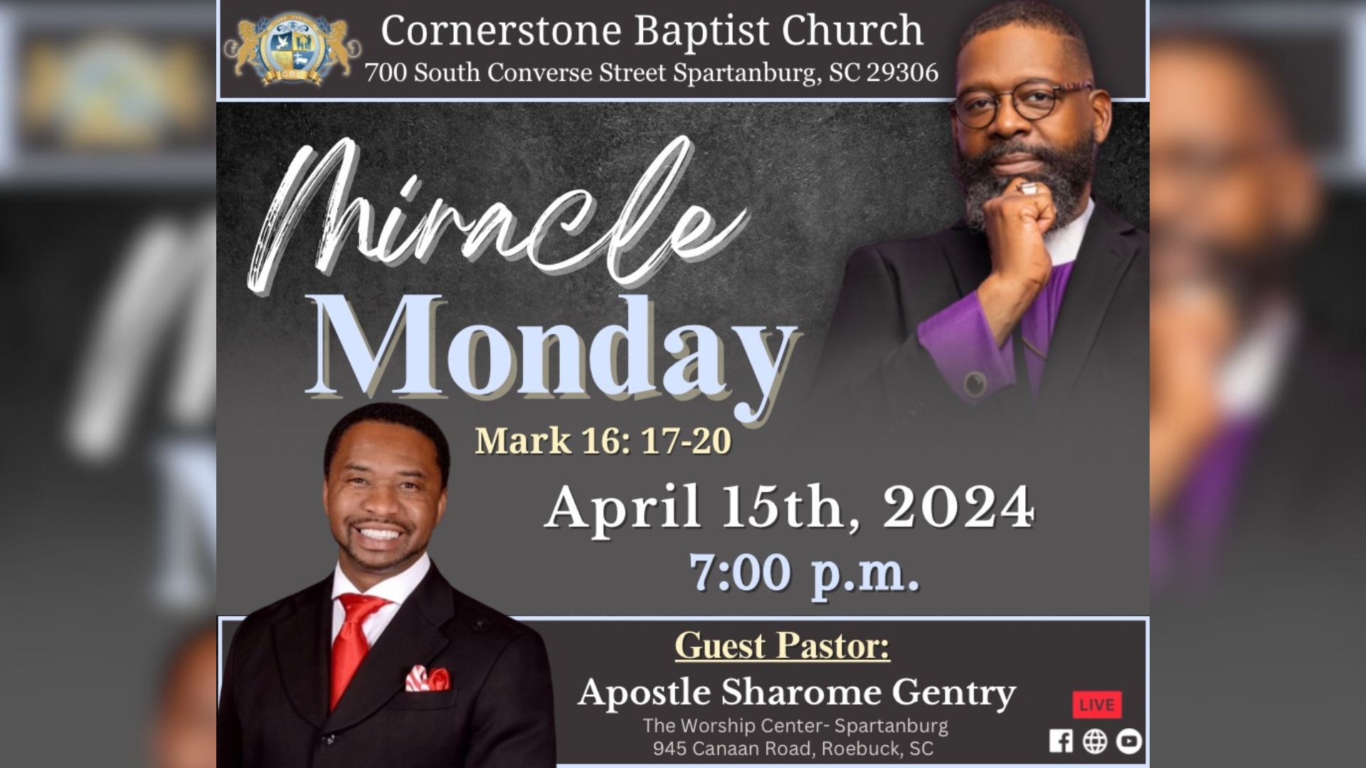 Miracle Monday-April 15...